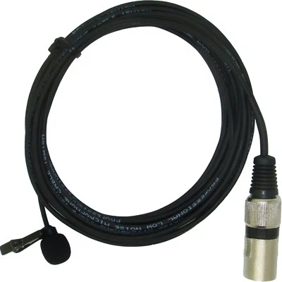 Phantom Powered XLR Microphone 3 Pin Male 15 Metre Cable Uni-Directional Capsule - Image 1 of 4