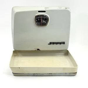 Stube Waage Vintage Wandwaage 2,5 kg | Retro Küchenwaage | 1950er Jahre RAR - Picture 1 of 24