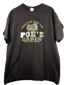 Happy Jack, Arizona Mens XL Destination Shirt Poe's Cabin Brown - Picture 1 of 5