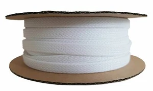 Geflechtschlauch 5-12mm weiss Spule à 50m - Bild 1 von 1