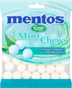 6X 150G Mentos Mint Chews Chewy Mint Moments - NEW UK STOCK - Picture 1 of 2