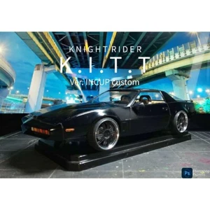 Aoshima 1/24 Knight Rider KITT Fully Built Painted Model Car - Picture 1 of 10