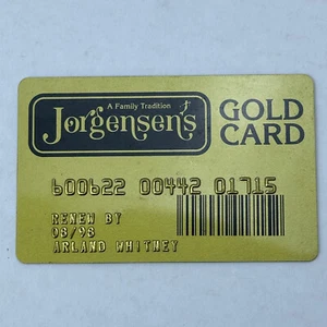 Vintage Jergensen's Gold Card Grocery Store Greenville Edmore Michigan MI 1998 - Picture 1 of 3