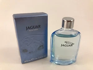 NEW IN BOX JAGUAR EAU DE TOILETTE .24 FL OZ/7 ML MINIATURE BOTTLE - Picture 1 of 4