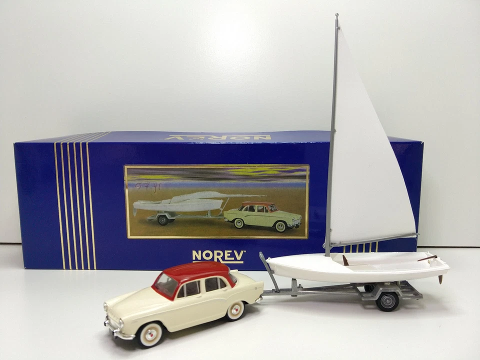 Norev (579001) Simca Aronde avec dériveur - 1/43e - Photo 1/4