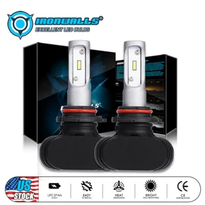 Kit de bombillas de faros LED IRONWALLS HB3 9005 2100W 315000 LM 6500K - Imagen 1 de 12