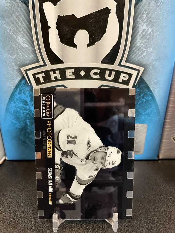2020-21 O-Pee-Chee Platinum Photo Driven #PD12 Sebastian Aho - Image 1 of 1