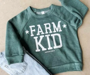 AFC-YL-0014 - American Farm Company Farm Kid Crewneck Youth Large - Bild 1 von 1