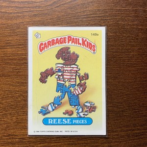 1986 Topps Garbage Pail Kids Series 4 Reese Pieces 149a 