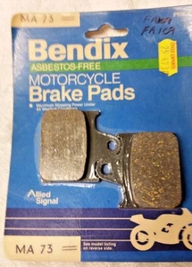 New Bendix MA 73 Brake Pad Set for 1984 Honda Interceptor 1000 - Picture 1 of 1