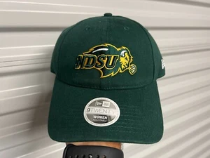 Cappello Regolabile North Dakota State Bison Soccer Verde - Nuovo - Foto 1 di 3