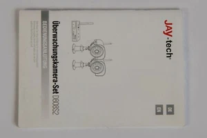 Bedienungsanleitung Jay Tech Überwachungskamera-Set D808S2 Eng/Deutsch - Bild 1 von 4