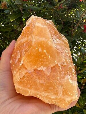 Extra Large Orange Calcite Rough Stones, 3 - ...