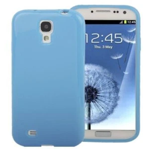 Etui na telefon komórkowy Bumper Case Etui Pokrowiec Cover do Samsung Galaxy S4 i9515 jasnoniebieskie - Zdjęcie 1 z 4
