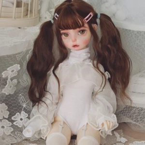 1/6 BJD Doll w/ Face Makeup Eyes Wig Hair Clothes FULL SET Ball SD Girl Toy GIFT - Picture 1 of 11
