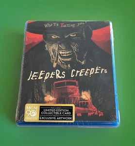 Jeepers Creepers (Blu-ray Disc) - Limited Art Face Cover (2001 Film), New Sealed - Foto 1 di 4