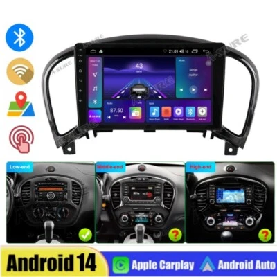 Android 14 Car Radio Stereo For Nissan Juke 2010-2018 Infiniti GPS Navi DSP 32GB - Image 1 of 4