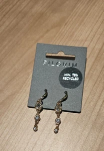 Pilgrim LUCIA Kristallohrringe, vergoldet - Bild 1 von 3