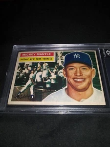 1956 Topps Baseball Mickey Mantle #135 HOF Original BGS ๐ฅโพ๐ฅ$$$$ Looks Better - Picture 1 of 6
