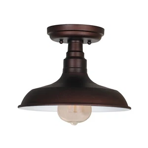 Kimball Indoor Ceiling Light in Coffee Bronze - Picture 1 of 5