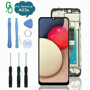 Ersatz für Samsung Galaxy A03s SM-A037F LCD Bildschirm Touchscreen Digitizer + Rahmen - Bild 1 von 12