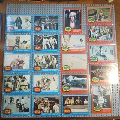 1977 Topps 星球大战系列 1、2、3 和 4 张卡 X83 批量 — 第 1/4 张图片