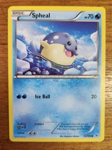 Spheal Pokemon Karte, Flashfire Set 24/106 - Bild 1 von 2