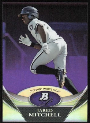 2011 Bowman Platinum Prospects Purple Refractors #BPP84 Jared Mitchell - Image 1 of 2