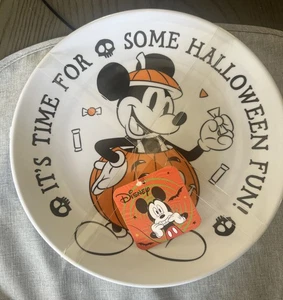 Disney Halloween Mickey Mouse 4er Set Melamin 10" Speiseteller NEU - Bild 1 von 3