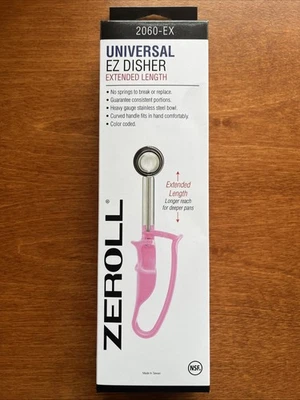 Zeroll 2060-EX Disher, стандартная круглая чаша, увеличенная длина - Изображение 1 из 4