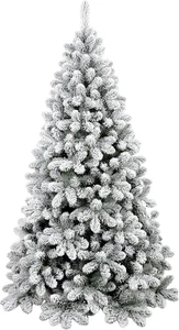 Albero Di Natale INNEVATO 150/180/210/230/270CM SUPERFOLTO REALISTICO (210) - Foto 1 di 12