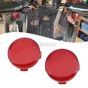 Motorcycle Turn Signal Light Lens Cover For Harley Sportster Electra Softail - Bild 1 von 24