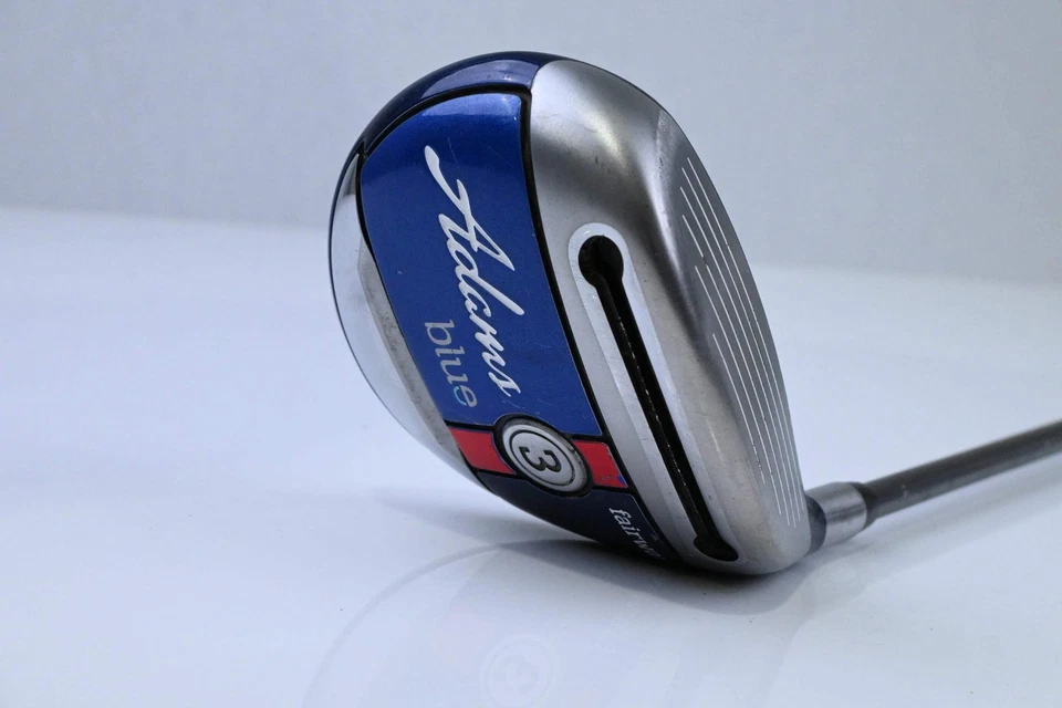 Adams Blue #3 Wood / 15 Degree / Regular Flex Aldila Slimtech 55 Shaft - Image 1 of 4