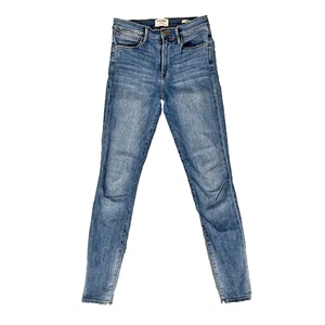Frame Jeans Damen 27 Blau Le High Skinny Denim Medium Wash High Rise 26Wx29L - Bild 1 von 14