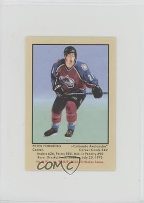 2022 Upper Deck Parkhurst Champions 51 Retros Legends Peter Forsberg #R-91 HOF - Image 1 of 2