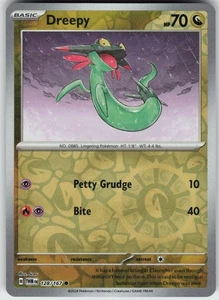 PO-01 Reverse Holo Dreepy 128/167 SV06: Twilight Masquerade - Imagen 1 de 1