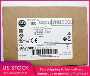 NEW Allen-Bradley 100-C30D10 100C30D10 contactor 100-C30*00 - Picture 1 of 3