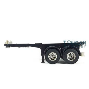 US Stock 1/14 RC 20ft Chassis 2Axle for Tamiya Tractor Truck TOUCANRC Hobby - Picture 1 of 11