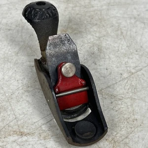 Vintage Stanley Plane No. 100 1/2 Round Bottom Block Plane Woodworking Tool - Foto 1 di 5