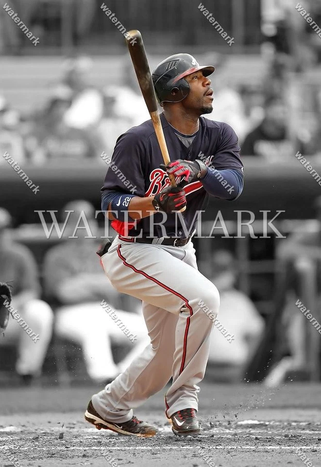 CY963 Jason Heyward Atlanta Braves 8x10 11x14 16x20 Spotlight Photo - Image 1 of 1