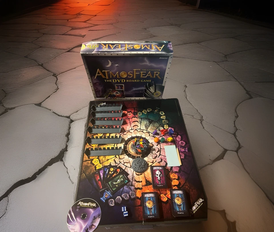 AtmosFear Atmosphere The Gatekeeper DVD Juego de Mesa 2003 Spooky Horror ver descripción Foto 1 de 4