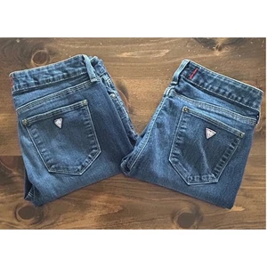 Vintage Guess Bundle Two Piece Set Sienna Curvy Fit Medium Rise Skinny Jeans 30 - Picture 1 of 16