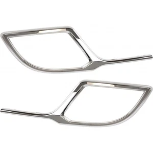 For Lincoln MKX Fog Light Trim 2011-2015 Driver & Passenger Pair Chrome DOT/SAE - Picture 1 of 8
