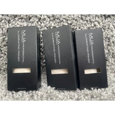 Lote de 3 Primers Iluminadores Profissionais Mua Make Up Academy Fl Oz 1.014 - Imagem 1 de 4