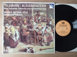 Telemann - Bläserkonzerte - Reinhard Goebel  GERMANY   LP   Vinyl:  mint- - Bild 1 von 2