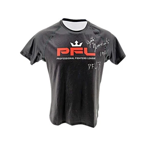 Goiti Yamauchi 2024 PFL 3 Autographed Signed Event Worn Walkout Shirt (PFL LOA) - Picture 1 of 3