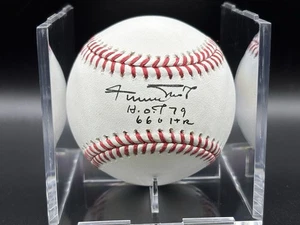 Willie Mays - SF Giants béisbol autografiado con inscripciones - Mays Say Hey Holo - Imagen 1 de 16