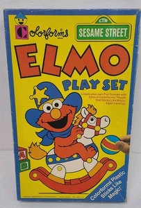 Colorforms Vintage Sesamstraße Elmo Spielset 1992  - Bild 1 von 9