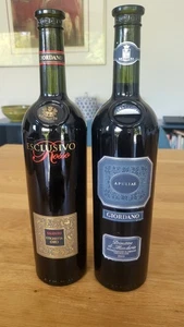 2 x alte italienische Weine Giordano. Apuliae Primitivo 2003, Esclusivo Rosso - Bild 1 von 3