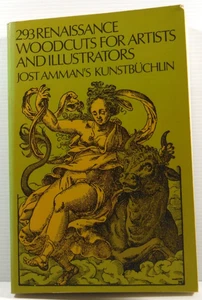 293 Renaissance Woodcuts for Artists and Illustrators by Jost Amman PB Art Book - Picture 1 of 16